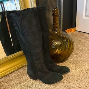 Naughty Monkey Knee High Suede Boots